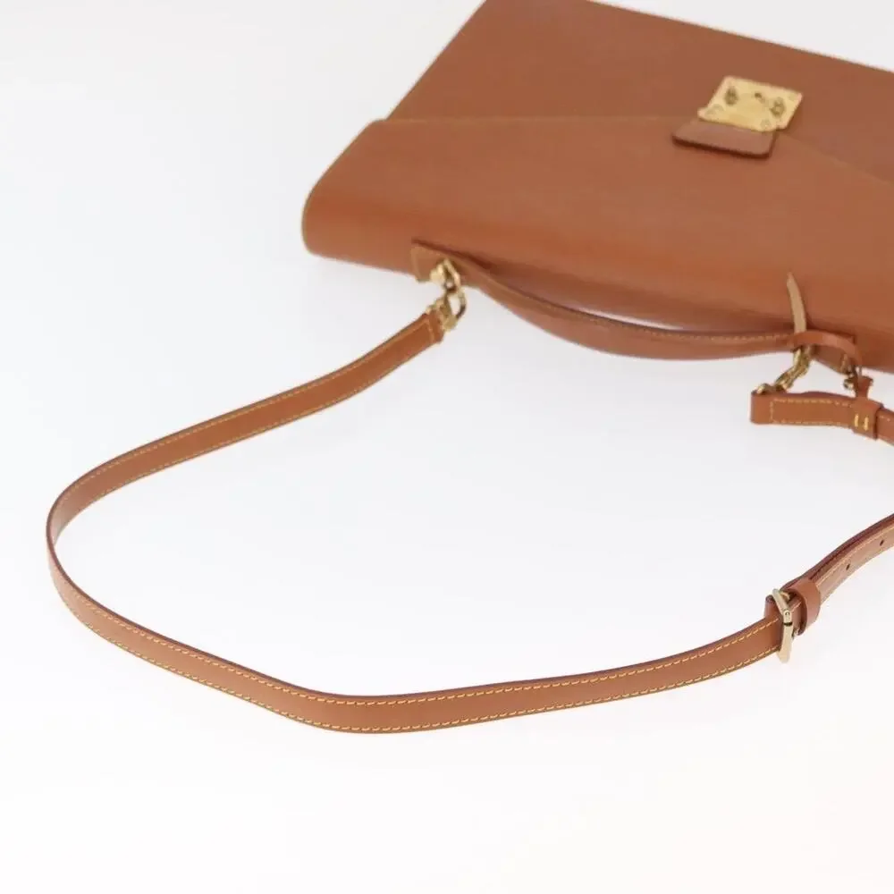 Louis Vuitton Epi Porte Documents Bandouliere Brown Briefcase